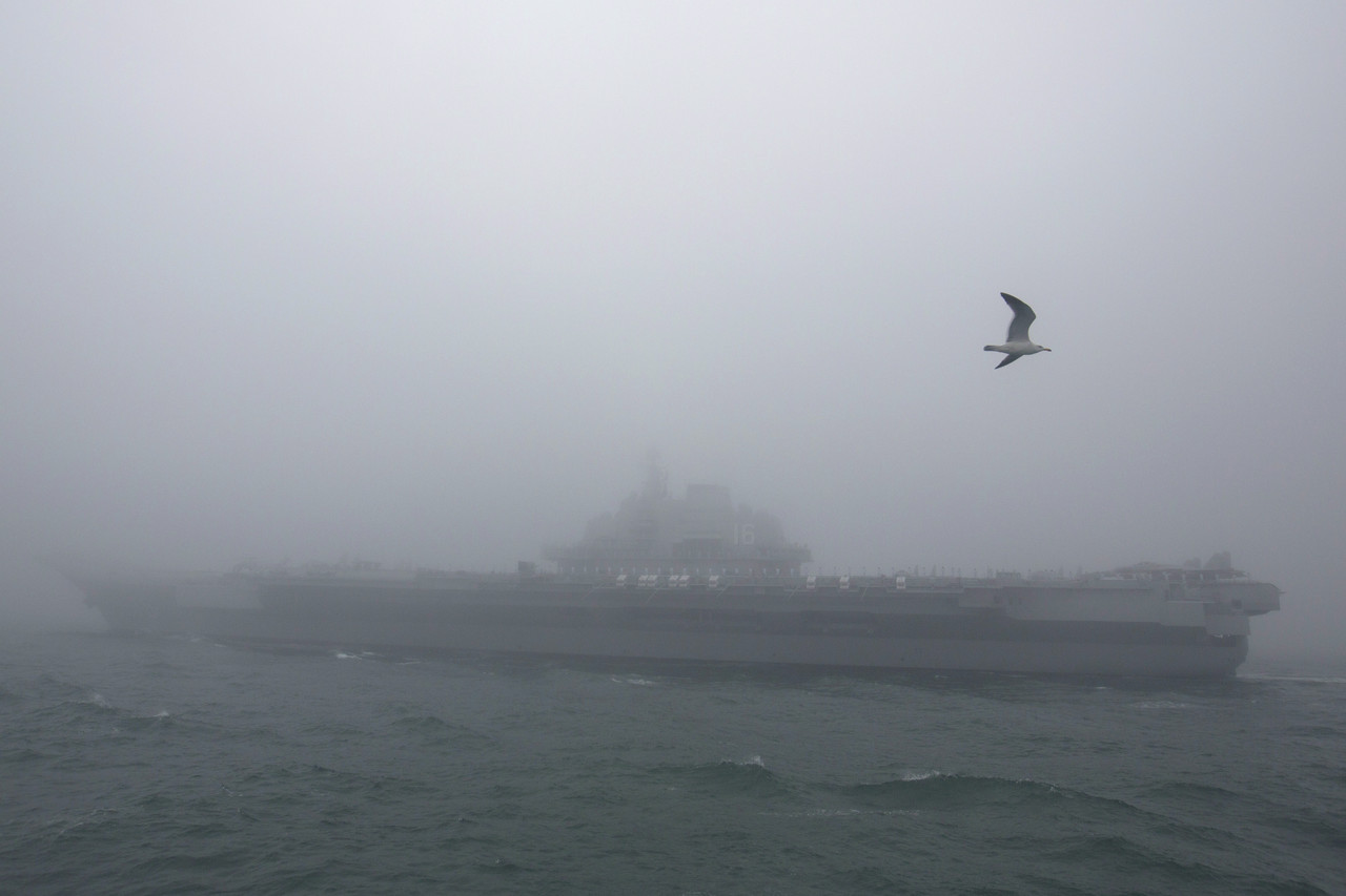 사진은 중국 인민해방군 해군의 항공모함 랴오닝호. 사진=AP