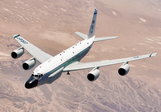 미군 정찰기 코브라볼(RC-135S). 사진=위키피디아