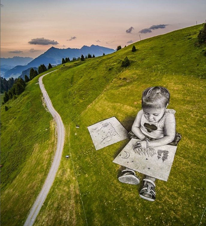 스위스계 프랑스 화가 세이프의 작품. 사진 출처=세이프 인스타그램