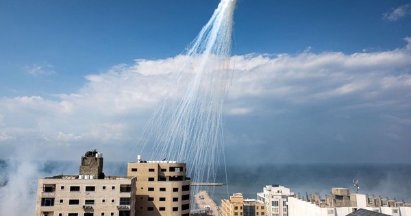이스라엘이 가자지구에 백린탄을 사용해