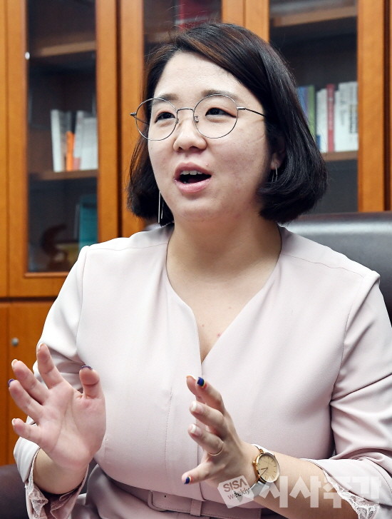 용혜인 의원은 청년들이 '내 삶을 바꿀 수 있다'는 가능성을 제시하는 정당이 늘어나야하고 정당이 청년들의 지지를 받도록 노력해야한다고 말했다. 사진=이용우 기자