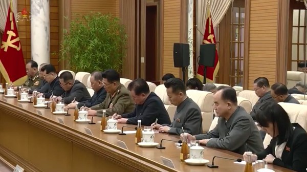정치국 회의에 참석한 김여정 당 제1 부부장. 사진=NEW DPRK
