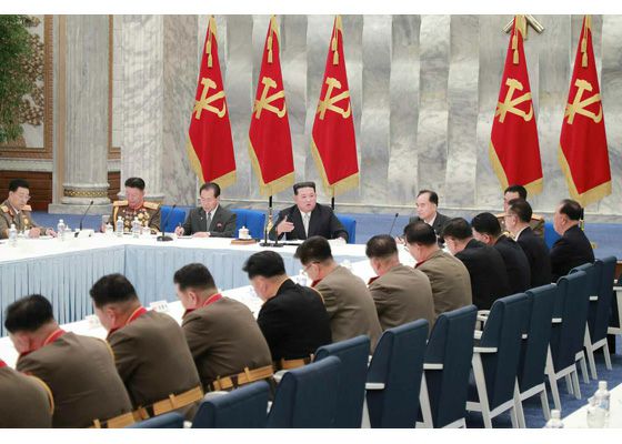 김정은 북한 국무위원장이 주재한 당 중앙군사위 제8기 제3차 확대회의가 3일간의 일정으로 마무리 됐다. 사진=시사주간 DB