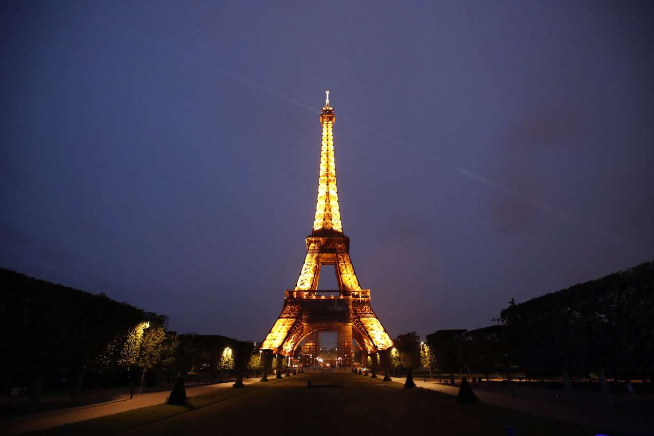 파리 에펠탑 야경. 사진=AP